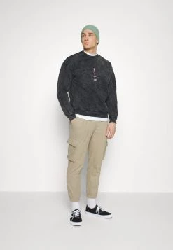 Kaotiko CREW WASHED RUINS UNISEX - Sweatshirt - Black -Kaotiko || Fire And Glory Populaire Magasin 01620e9a3d6c4cf58b18e8b73a5d43cf