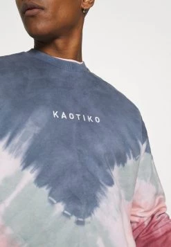 Kaotiko UNISEX- CREW TIE DYE BUSTER - Sweatshirt - Dark Blue -Kaotiko || Fire And Glory Populaire Magasin 0197ee0ac1d042d0a4a0deb2a789bb86