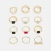 Fire & Glory BLANKI 12 PACK - Ring - Gold-coloured - Damen -Kaotiko || Fire And Glory Populaire Magasin 02532b92253c4c0aae8ffaa49db39afa