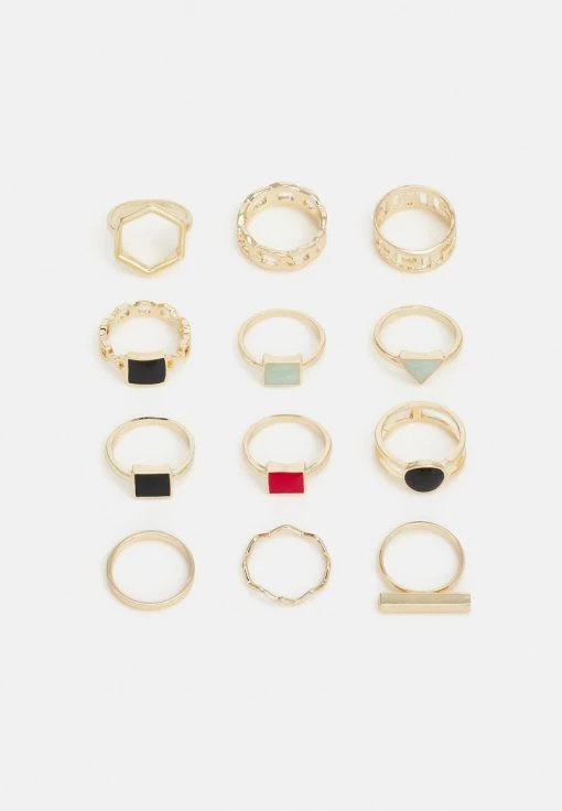Fire & Glory BLANKI 12 PACK - Ring - Gold-coloured - Damen -Kaotiko || Fire And Glory Populaire Magasin 02532b92253c4c0aae8ffaa49db39afa