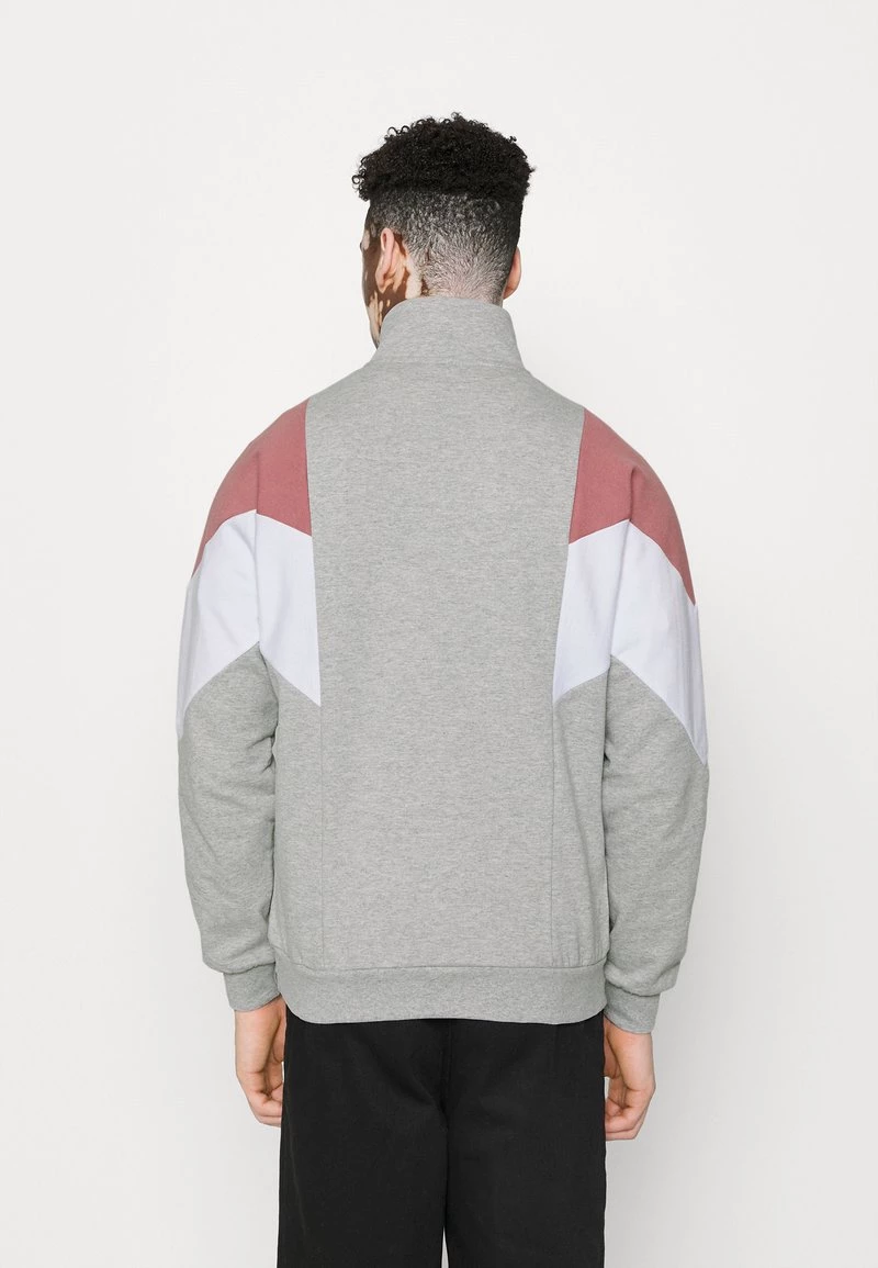 Kaotiko - Herren CREW BRENDAN - Sweatshirt - Grey/soft Burgundy 5 Kaotiko - Herren CREW BRENDAN - Sweatshirt - Grey/soft Burgundy – Bild 3