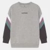 Kaotiko CREW WALKER UNISEX - Sweatshirt - Grey/white/lila -Kaotiko || Fire And Glory Populaire Magasin 04b563bb573447cbb774b18649afe265