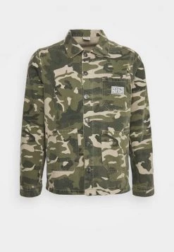 Kaotiko WORK JACKET UNISEX - Jeansjacke - Camouflage