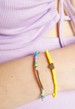 Fire & Glory FGSUMMER BRACELET 4 PACK - Armband - Gold-coloured/multi-coloured - Damen