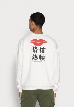 Kaotiko CREW LIPS JAPAN - Sweatshirt - Ivory - Herren -Kaotiko || Fire And Glory Populaire Magasin 06f101b9daba452499db8057f7eb565b
