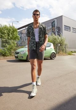 Kaotiko CAMISA ZANZIBAR UNISEX - Hemd - Green