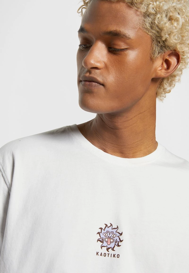 Kaotiko WASHED AZTEC GOD UNISEX - T-Shirt Print - White 9 Kaotiko WASHED AZTEC GOD UNISEX - T-Shirt Print - White – Bild 7