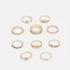Fire & Glory LENNA 10 PACK - Ring - Gold-coloured - Damen -Kaotiko || Fire And Glory Populaire Magasin 0bc1da8b47b34e12ab6e28fb2d3e1c12