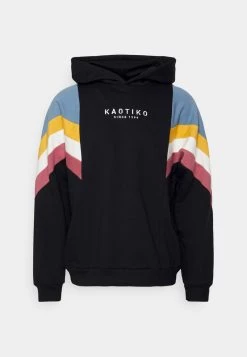 Kaotiko SUD CAP EWAN - Sweatshirt - Black/blue/mostaza/marfil/burgundy - Herren -Kaotiko || Fire And Glory Populaire Magasin 11b8776cb89347f0a4c6ee9031849d46