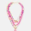 Fire & Glory - Damen TULLE COMBI NECKLACE - Halskette - Prism Pink/multi -Kaotiko || Fire And Glory Populaire Magasin 13507885c2704041954edec85e329654