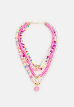 Fire & Glory - Damen TULLE COMBI NECKLACE - Halskette - Prism Pink/multi