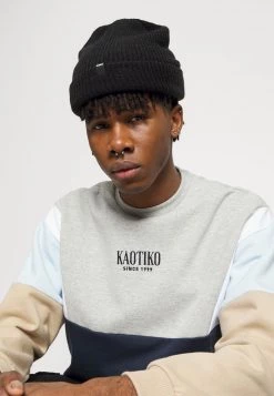 Kaotiko CREW WESTPORT - Sweatshirt - Grey/white - Herren -Kaotiko || Fire And Glory Populaire Magasin 1736bedcd527492dbd48bc46f0234a83