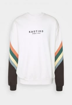 Kaotiko CREW WALKER UNISEX - Sweatshirt - White -Kaotiko || Fire And Glory Populaire Magasin 176a0abadb1646f284d6c9e0069b4951