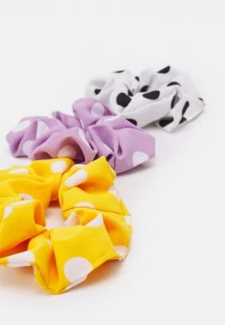 Fire & Glory - Damen MYRA SCRUNCHIE ZAL 3 PACK - Haar-Styling-Accessoires - Purple Heather/white/yellow -Kaotiko || Fire And Glory Populaire Magasin 179ad95ffb9e429b86606d716e1272d0