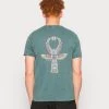 Kaotiko WASHED UNISEX - T-Shirt Print - Green