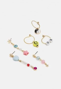 Fire & Glory - Damen EARRINGS 6 PACK - Ohrringe - Gold-coloured -Kaotiko || Fire And Glory Populaire Magasin 1939a48e13714ce0ab2264c2bde1127f