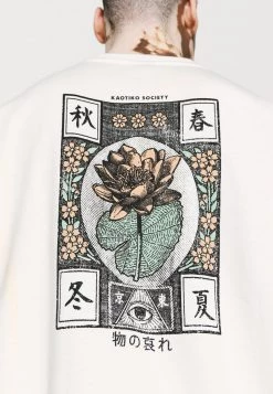 Kaotiko CREW LOTUS FLOWER - Sweatshirt - Ivory - Herren 13 Kaotiko CREW LOTUS FLOWER - Sweatshirt - Ivory - Herren -Kaotiko || Fire And Glory Populaire Magasin 1b0859f8aaea4b9ebee7172a3a79047c