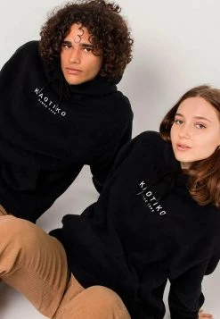 - Unisex KAOTIKO POLAR - Kapuzenpullover - Black