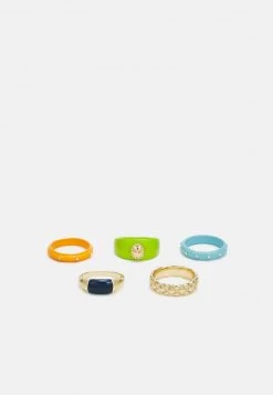 Fire & Glory KATHARINA 5 PACK - Ring - Gold-coloured/multi - Damen