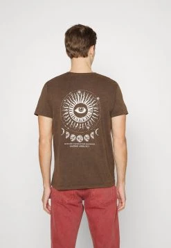 Kaotiko WASHED BRIGHTNESS UNISEX - T-Shirt Print - Brown -Kaotiko || Fire And Glory Populaire Magasin 1f47741ec80146429f43ce9023137354