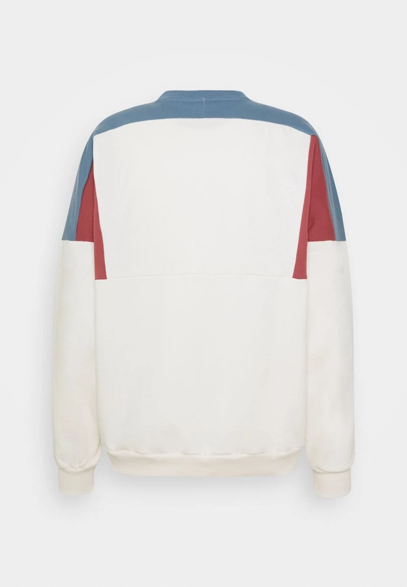 Kaotiko - Herren CREW SPIKE - Sweatshirt - Ivory/burgundy 4 Kaotiko - Herren CREW SPIKE - Sweatshirt - Ivory/burgundy – Bild 2
