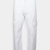 Kaotiko - Unisex PANT NEW YORK - Cargohose - White