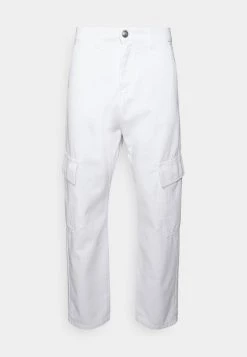 Kaotiko - Unisex PANT NEW YORK - Cargohose - White