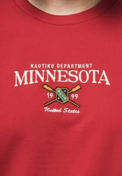 Kaotiko LARA SWEATSHIRT - Sweatshirt - Rot - Unisex -Kaotiko || Fire And Glory Populaire Magasin 22c978f3936a460197fc9748485255b9