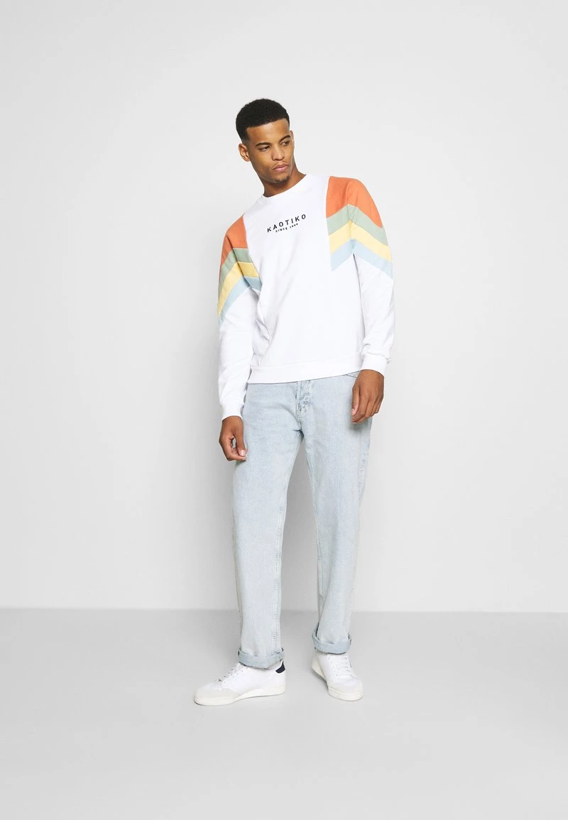 Kaotiko UNISEX CREW SEATTLE - Sweatshirt - White 4 Kaotiko UNISEX CREW SEATTLE - Sweatshirt - White – Bild 2