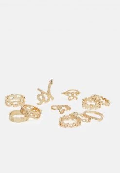 Fire & Glory FGSTARRA 11 PACK - Ring - Gold-coloured - Damen -Kaotiko || Fire And Glory Populaire Magasin 269af5a444d749f4a5a9d4b5827b6e01