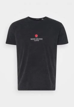 Kaotiko - Unisex WASHED VENUS ROSES - T-Shirt Print - Black Acid Wash -Kaotiko || Fire And Glory Populaire Magasin 27afcbe4351b495b86bd13e7955c0ec9