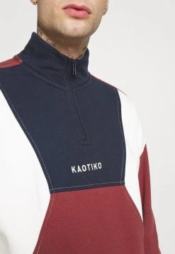 Kaotiko UNISEX CREW ARNOLD - Sweatshirt - Granate -Kaotiko || Fire And Glory Populaire Magasin 2b8847e9c2de434e9f8e874559766c28