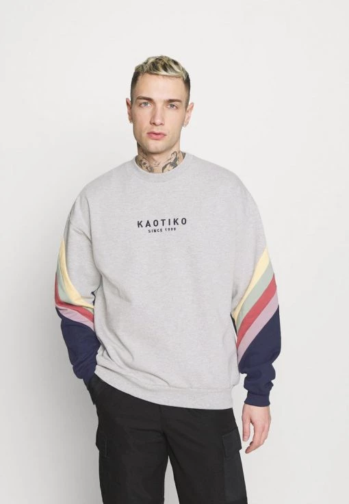 Kaotiko CREW WALKER UNISEX - Sweatshirt - Gris -Kaotiko || Fire And Glory Populaire Magasin 2bf76c9f66b944df88330a58e9750570