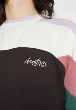 Kaotiko CREW DRU - Sweatshirt - Offwhite/dark Grey - Herren -Kaotiko || Fire And Glory Populaire Magasin 2cb597fef37d47b88ebec9c73005170e