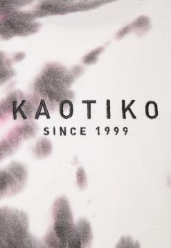 Kaotiko - Herren CREW TIE DYE - Sweatshirt - Black/white -Kaotiko || Fire And Glory Populaire Magasin 3529fb5f15b342c8916bef7760cdb03b