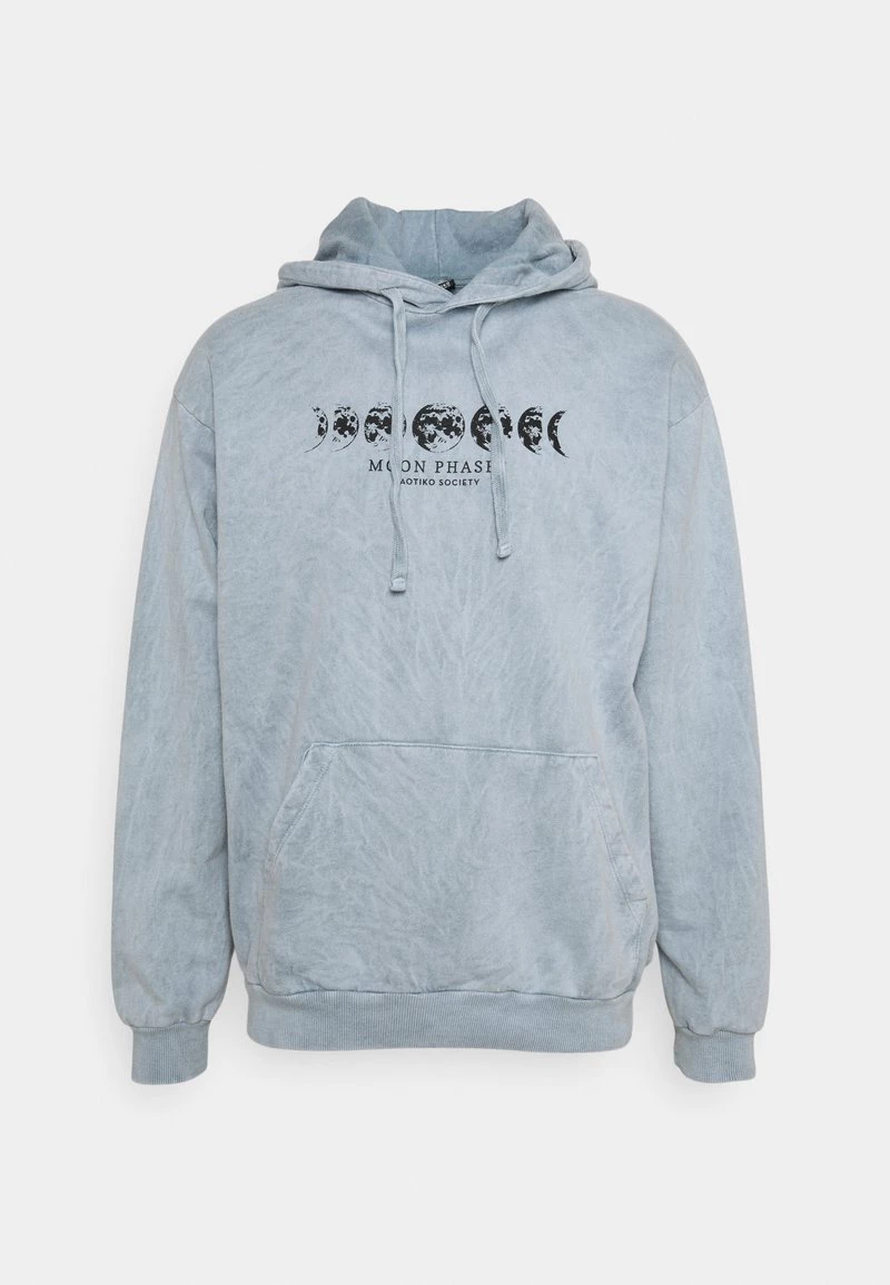 Kaotiko WASHED MOON PHASES UNISEX - Kapuzenpullover - Acero 6 Kaotiko WASHED MOON PHASES UNISEX - Kapuzenpullover - Acero – Bild 4