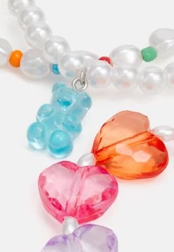 Fire & Glory FLORA BRACELET 3 PACK - Armband - Peach Multi - Damen -Kaotiko || Fire And Glory Populaire Magasin 36559dba8c064c9db75155e53dab466a