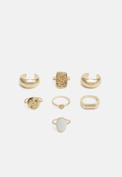 Fire & Glory - Damen LENA SIGNET 7 PACK - Ring - Gold-coloured -Kaotiko || Fire And Glory Populaire Magasin 393acbb5d8544b17b2661e11b4c6b6fa
