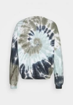 Kaotiko CREW TIE DYE ESPIRAL - Sweatshirt - Blue/white - Herren -Kaotiko || Fire And Glory Populaire Magasin 3a1ec800d4174f67bece4e89b12afe74