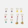 Fire & Glory - Damen FGHYDA EARRINGS 5 PACK - Ohrringe - Gold-coloured/multi -Kaotiko || Fire And Glory Populaire Magasin 3ad8de07518d4f8c9fa31d1d406edbe9