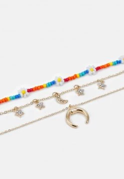 Fire & Glory FGKAROLINE COMBI NECKLACE - Halskette - Gold-coloured/multi - Damen -Kaotiko || Fire And Glory Populaire Magasin 3c37620a9a3946649c33514907249bad