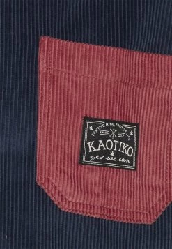 Kaotiko - Unisex CAM UROY VALLEY - Hemd - Burgundy/navy -Kaotiko || Fire And Glory Populaire Magasin 3ccf13451aa04e3988f632b7c7cc9099