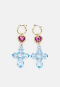 Fire & Glory - Damen EARRINGS - Ohrringe - Gold-coloured/multi