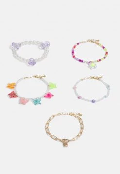Fire & Glory - Damen CANDY BRACELET 5 PACK - Armband - Gold-coloured/multi