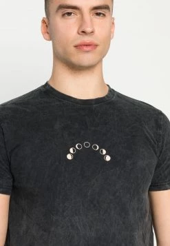 Kaotiko - Unisex WASHED COSMIC SNAKE - T-Shirt Print - Black -Kaotiko || Fire And Glory Populaire Magasin 3eab00ebb4d64d5eabc1fed4b02a7bbd