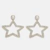 Fire & Glory - Damen EVELIN EARRINGS - Ohrringe - Gold-coloured/clear -Kaotiko || Fire And Glory Populaire Magasin 3ffa5ef93a054b90b7acfc101a7cd9a0