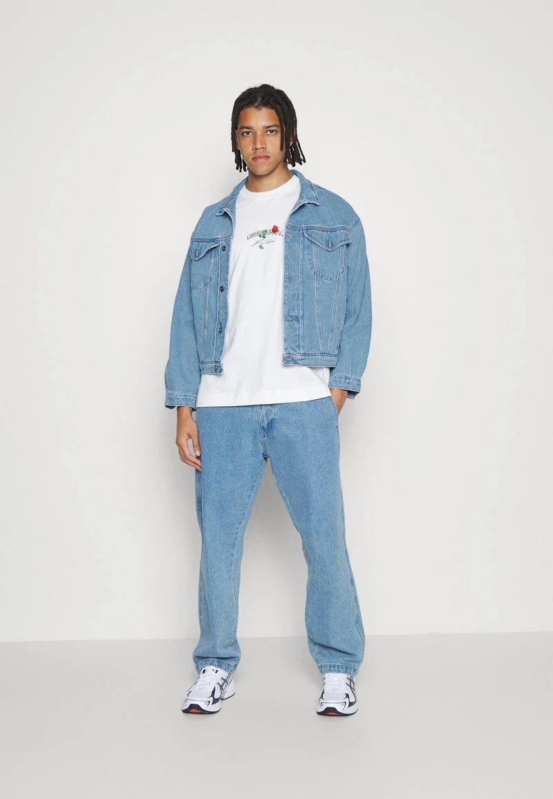 Kaotiko JACKET VINTAGE STAY TRUE UNISEX - Jeansjacke - Blue 4 Kaotiko JACKET VINTAGE STAY TRUE UNISEX - Jeansjacke - Blue – Bild 2