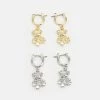 Fire & Glory TEDDY EARRINGS 2 PACK - Ohrringe - Gold-coloured/silver-coloured - Damen -Kaotiko || Fire And Glory Populaire Magasin 445ad85a625d46c8832aa3b49672db5f