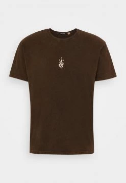 Kaotiko WASHED PALM VIBES UNISEX - T-Shirt Print - Brown -Kaotiko || Fire And Glory Populaire Magasin 445d3085bc3242f6b227b5f15134af73