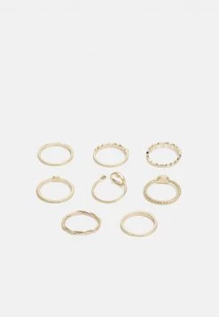 Fire & Glory - Damen VILMORING 8 PACK - Ring - Gold-coloured -Kaotiko || Fire And Glory Populaire Magasin 450218ae7b4040a4a1fefeab8d389d17